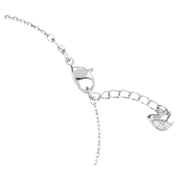 Only 手链, 白色, 镀铑 - Swarovski, 5632066