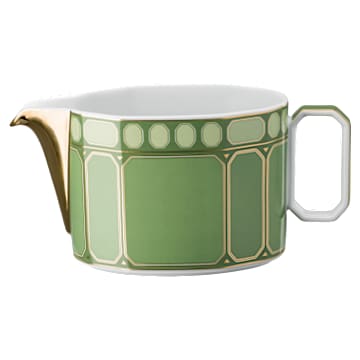 Signum sauciére, Porcelain, Green - Swarovski, 5635518