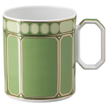 Signum 有盖大杯, 瓷器, 绿色 - Swarovski, 5635532