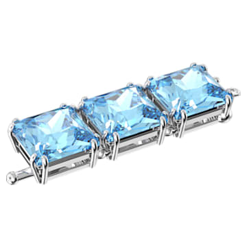 Millenia 延长链, 方形切割, 蓝色, 镀铑 - Swarovski, 5635645