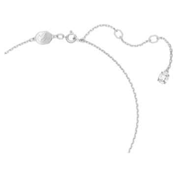 Constella pendant, Round cut, White, Rhodium plated - Swarovski, 5636264