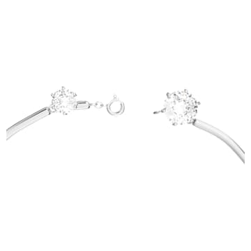 Constella 项链, 混合式圆形切割, 白色, 镀铑 - Swarovski, 5638696