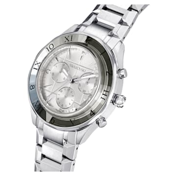 39mm 腕表, 瑞士制造, 金属手链, 银色, 不锈钢 - Swarovski, 5641297