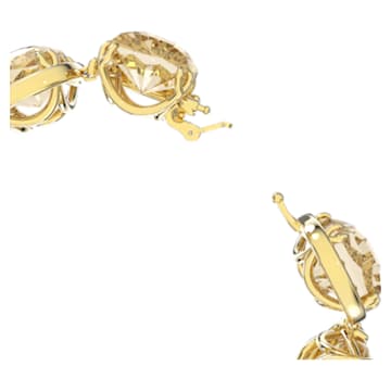 Harmonia bracelet, Cushion cut, Gold tone, Gold-tone plated - Swarovski, 5642337