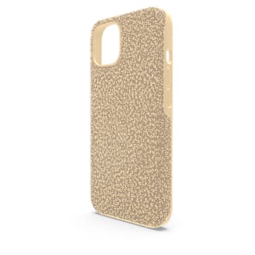 High smartphone case, iPhone® 13, Gold tone - Swarovski, 5643030