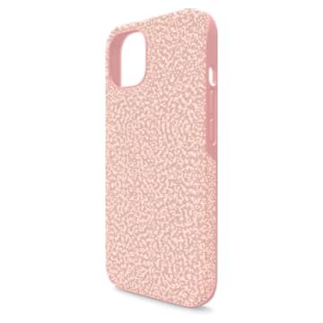 High smartphone case, iPhone® 13, Pale pink - Swarovski, 5643032