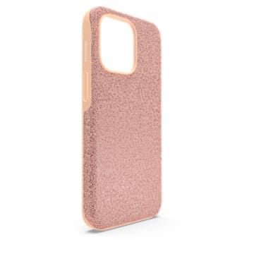 High smartphone case, iPhone® 13 Pro, Rose gold tone - Swarovski, 5643038
