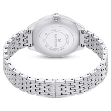 Attract 腕表, 瑞士制造, 镶嵌, 金属手链, 银色, 不锈钢 - Swarovski, 5644062
