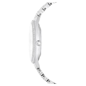 Attract 腕表, 瑞士制造, 镶嵌, 金属手链, 银色, 不锈钢 - Swarovski, 5644062