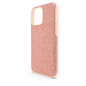 High smartphone case, iPhone® 14 Pro Max, Rose gold tone - Swarovski, 5644923