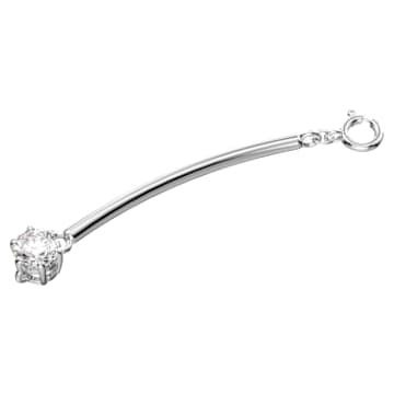 Constella 延长链, 圆形切割, 白色, 镀铑 - Swarovski, 5645631