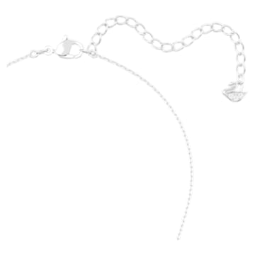 Swarovski Sparkling Dance 项链, 白色, 镀铑 - Swarovski, 5646732