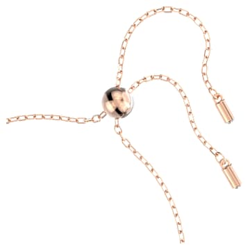 Magic bracelet, Angel, White, Rose gold-tone plated - Swarovski, 5646740