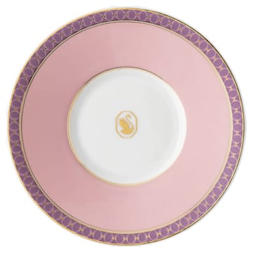 Signum 咖啡杯连茶碟, 瓷器, 粉红色 - Swarovski, 5648491
