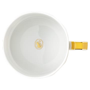Signum 茶杯连茶碟, 瓷器, 黄色 - Swarovski, 5648536