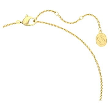 Alea necklace, Multicolored, Gold-tone plated - Swarovski, 5649785