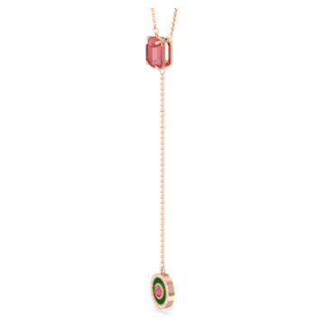 Alea set, Multicolored, Rose gold-tone plated - Swarovski, 5649791