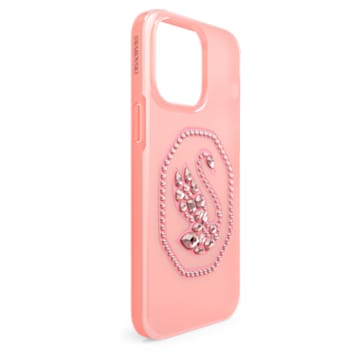 Smartphone 套, 天鹅, iPhone® 14 Pro Max, 浅粉色 - Swarovski, 5649848