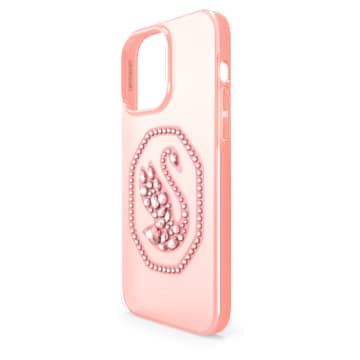 Smartphone 套, 天鹅, iPhone® 14 Pro Max, 浅粉色 - Swarovski, 5649848