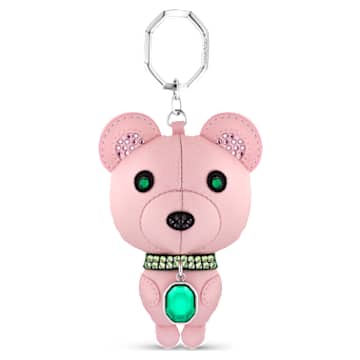 Icons 钥匙扣, 熊, 流光溢彩, 不锈钢 - Swarovski, 5650128