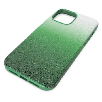 High smartphone case, iPhone® 14, Green - Swarovski, 5650676