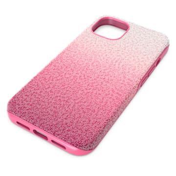 High smartphone case, iPhone® 13, Pink - Swarovski, 5650831