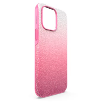 High smartphone case, iPhone® 14 Pro Max, Pink - Swarovski, 5650834