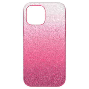 High smartphone case, iPhone® 13 Pro Max, Pink - Swarovski, 5650836