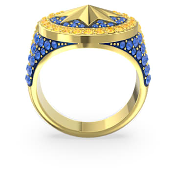 Captain Marvel © MARVEL ring, Multicolored, Gold-tone plated - Swarovski, 5650880