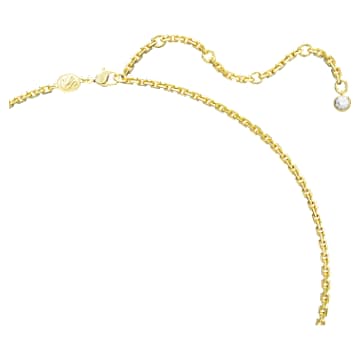 Chroma 链坠, 混合切割, 大码, 流光溢彩, 镀金色调 - Swarovski, 5651293