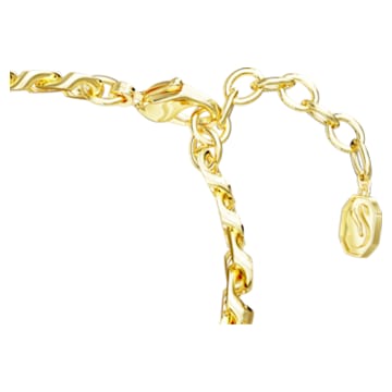 Chroma 手链, 混合切割, 流光溢彩, 镀金色调 - Swarovski, 5651295
