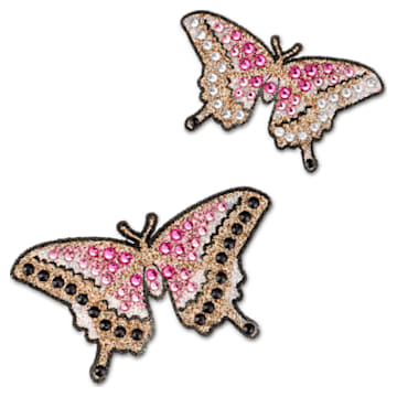 Body jewel set, Butterfly, Multicolored - Swarovski, 5653523
