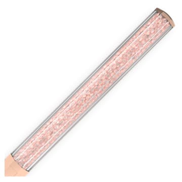 Crystalline ballpoint pen, Octagon shape, Rose gold tone, Rose gold-tone plated - Swarovski, 5654065