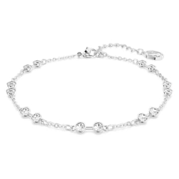 Swarovski Remix Collection Strand, 圆形切割, 白色, 镀铑 - Swarovski, 5663545