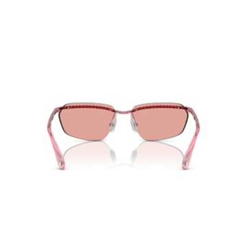 太阳眼镜, 长方形, SK7001 EL, 粉红色 - Swarovski, 5679902